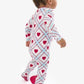 SoftSnooze™ Baby Cotton Modal Blue Sweetheart Plaid Footed One Piece Pajama: Blue