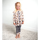 Lilith Pupmkin PEPLUM SET Kids Halloween Outfit: (runs big)
