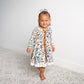 Maren Floral BUTTON DRESS Kids Fall Outfit