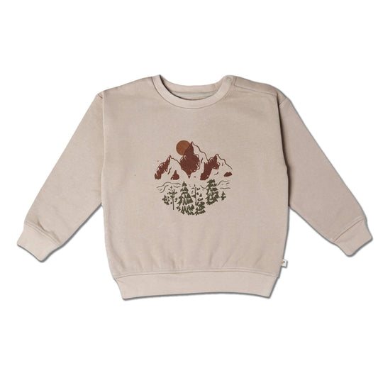 Organic Fleece Sweatshirt - Pinecrest