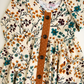 Maren Floral BUTTON DRESS Kids Fall Outfit