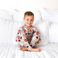 Rudolph Two Piece Bamboo Christmas Pajamas