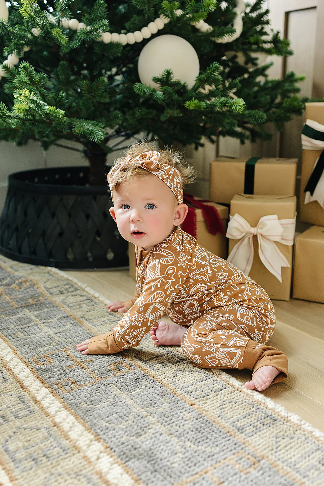 Gingerbread Bamboo Headwrap