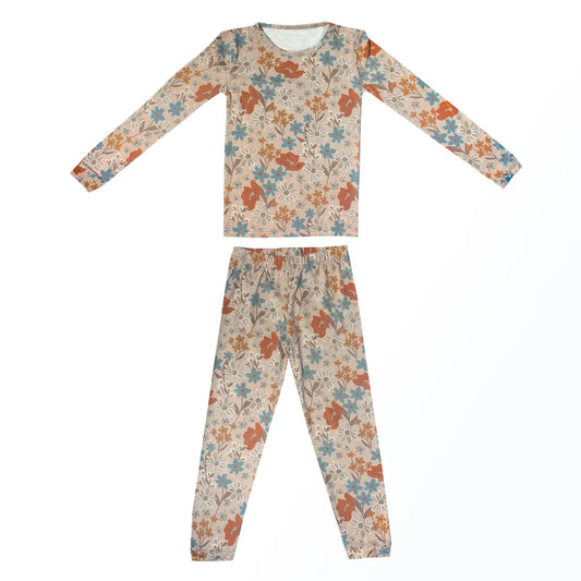 2pc Long Sleeve Pajama Set-Eden