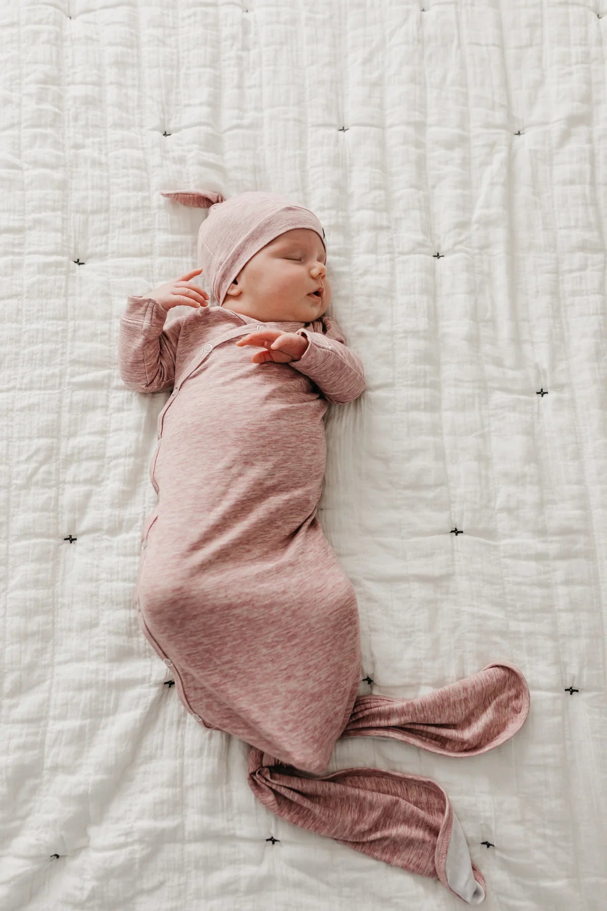 Maeve Newborn knotted Gown