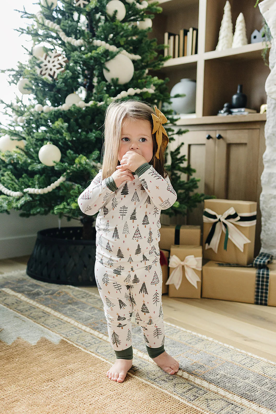 Christmas Tree Two Piece Pajamas