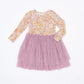 Kids Bamboo Tulle Tutu Dress - Ivy (long sleeves)