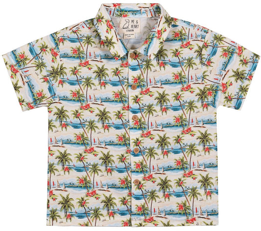 Maui Printed Woven Shirt
