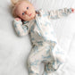 Daphne Zip Up Footie Pajama