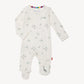 tiny diny organic cotton magnetic parent favorite footie