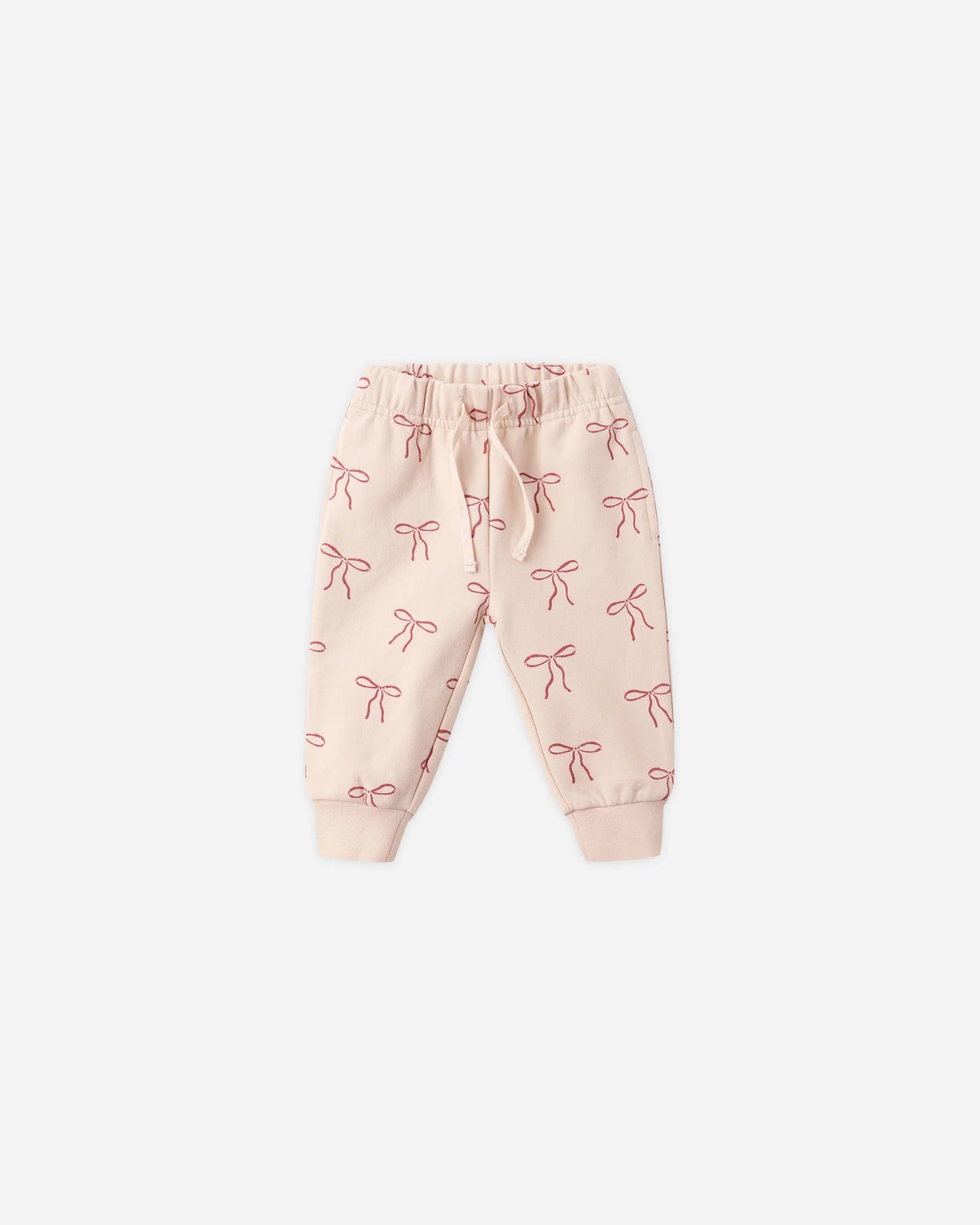 Relaxed Fleece Sweatpant Red Bows