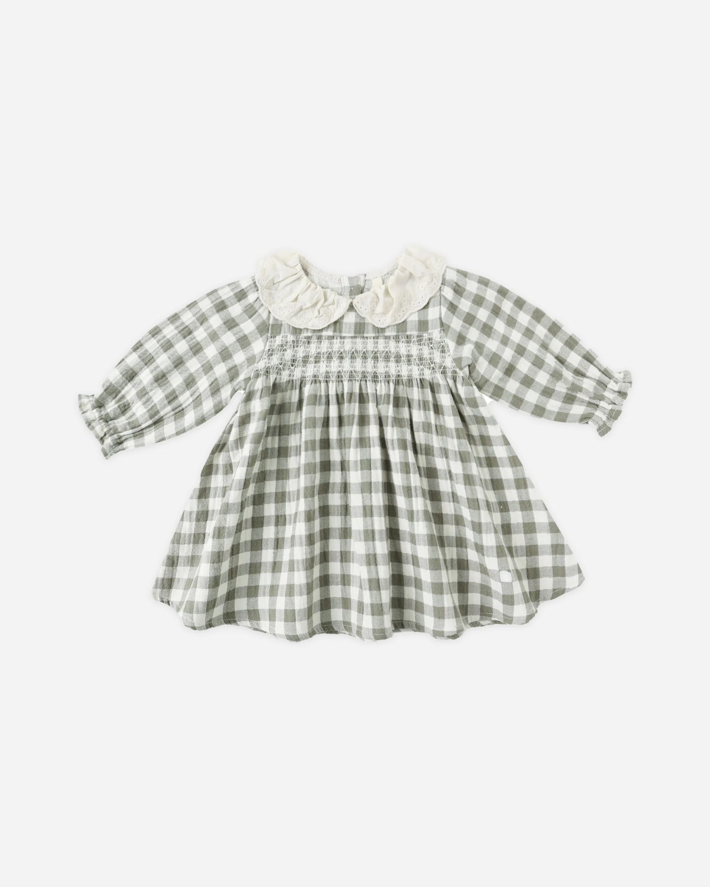 Callie Dress -Forest Check