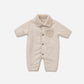 Shearling Jumpsuit - Oat