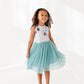 Kids Bamboo +  Tulle Tutu Dress - Mermaids