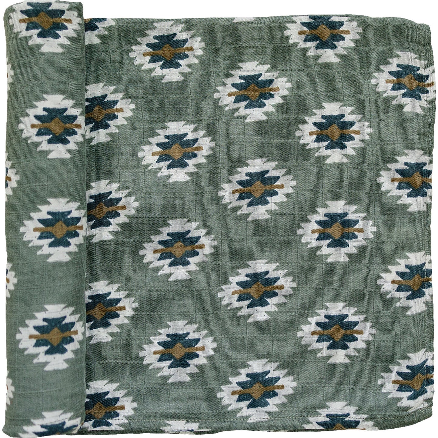 Southwest Aztec Muslin Swaddle Blanketo