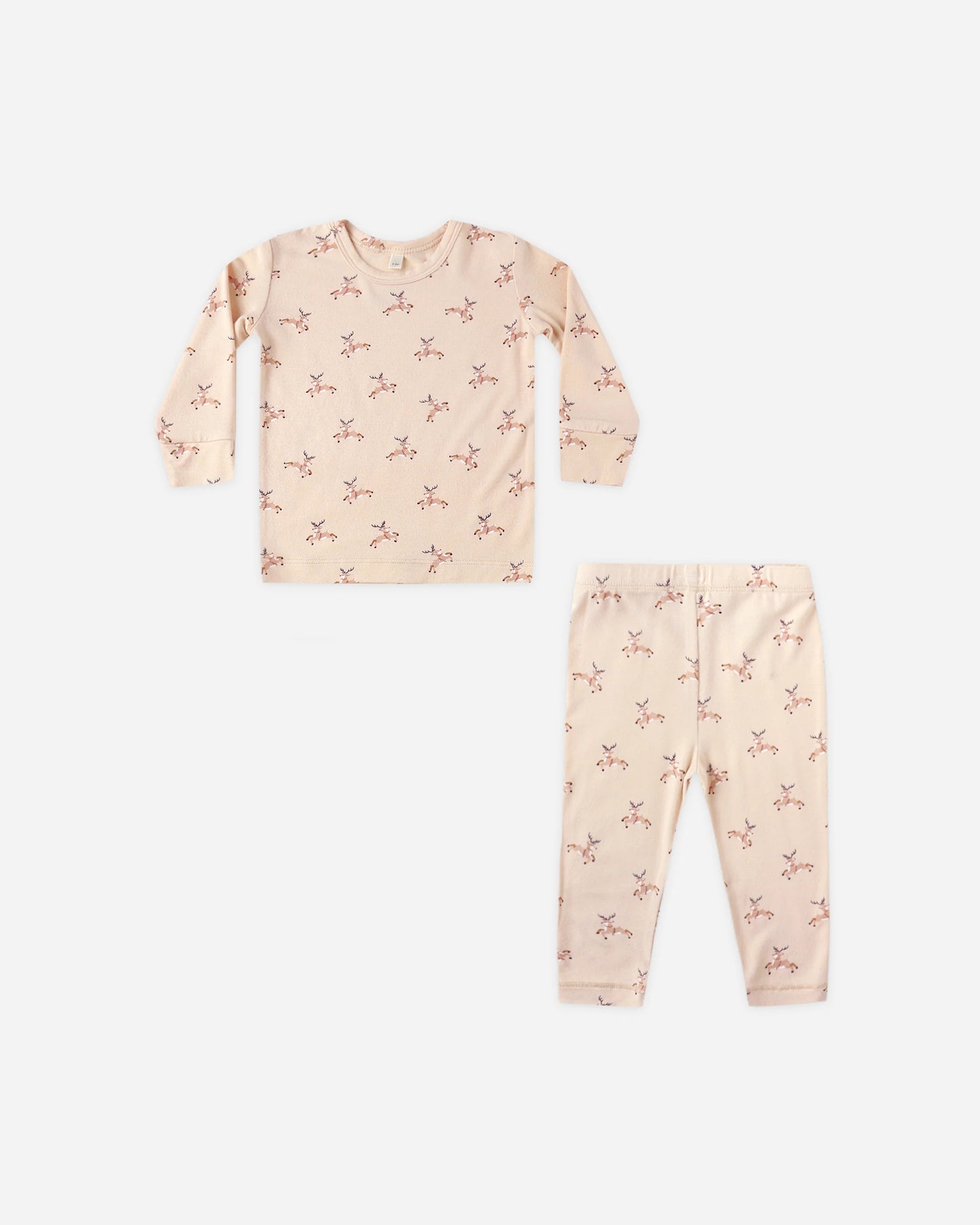 Bamboo Pajama Set Reindeer