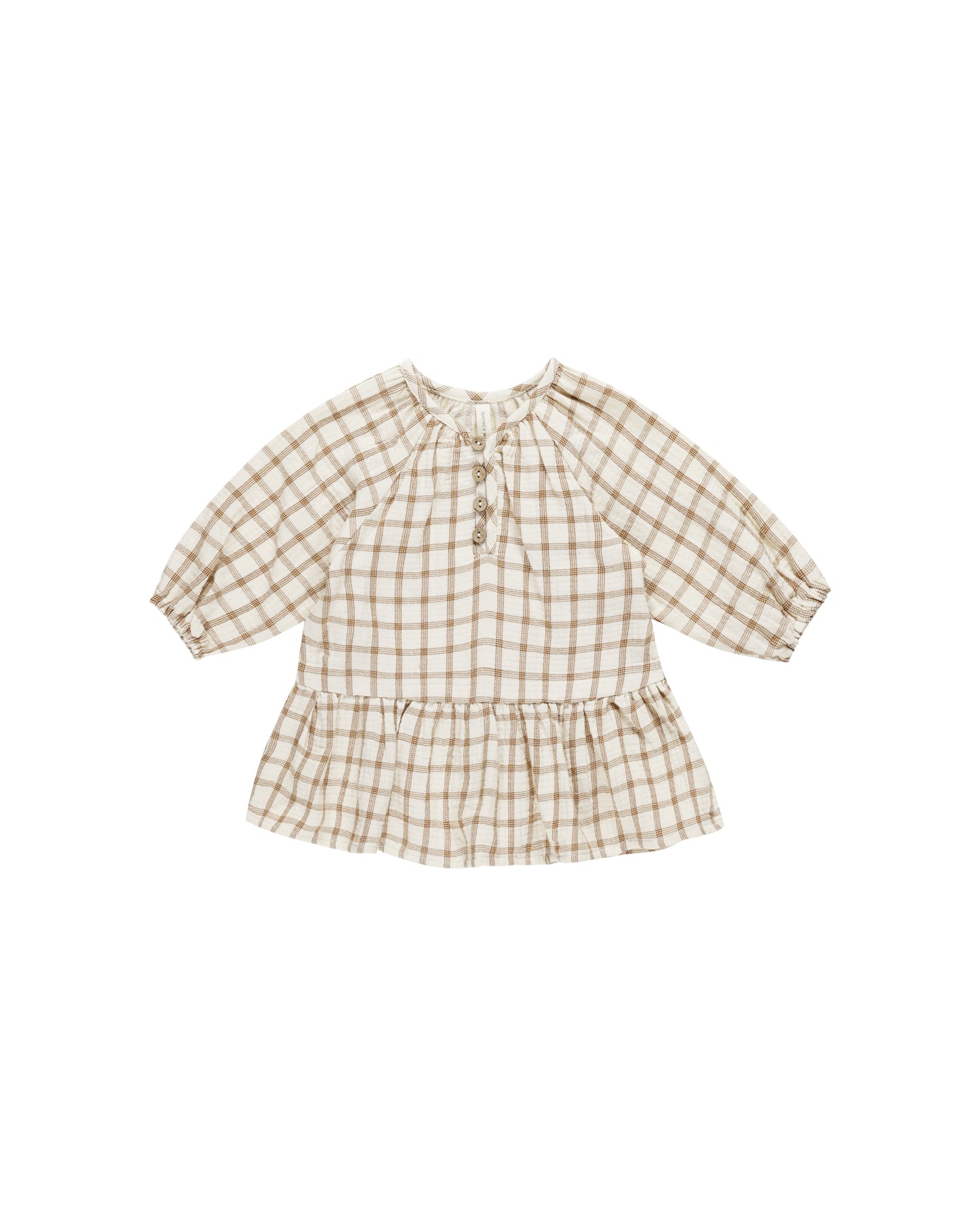 Lany Dress Cinnamon Plaid