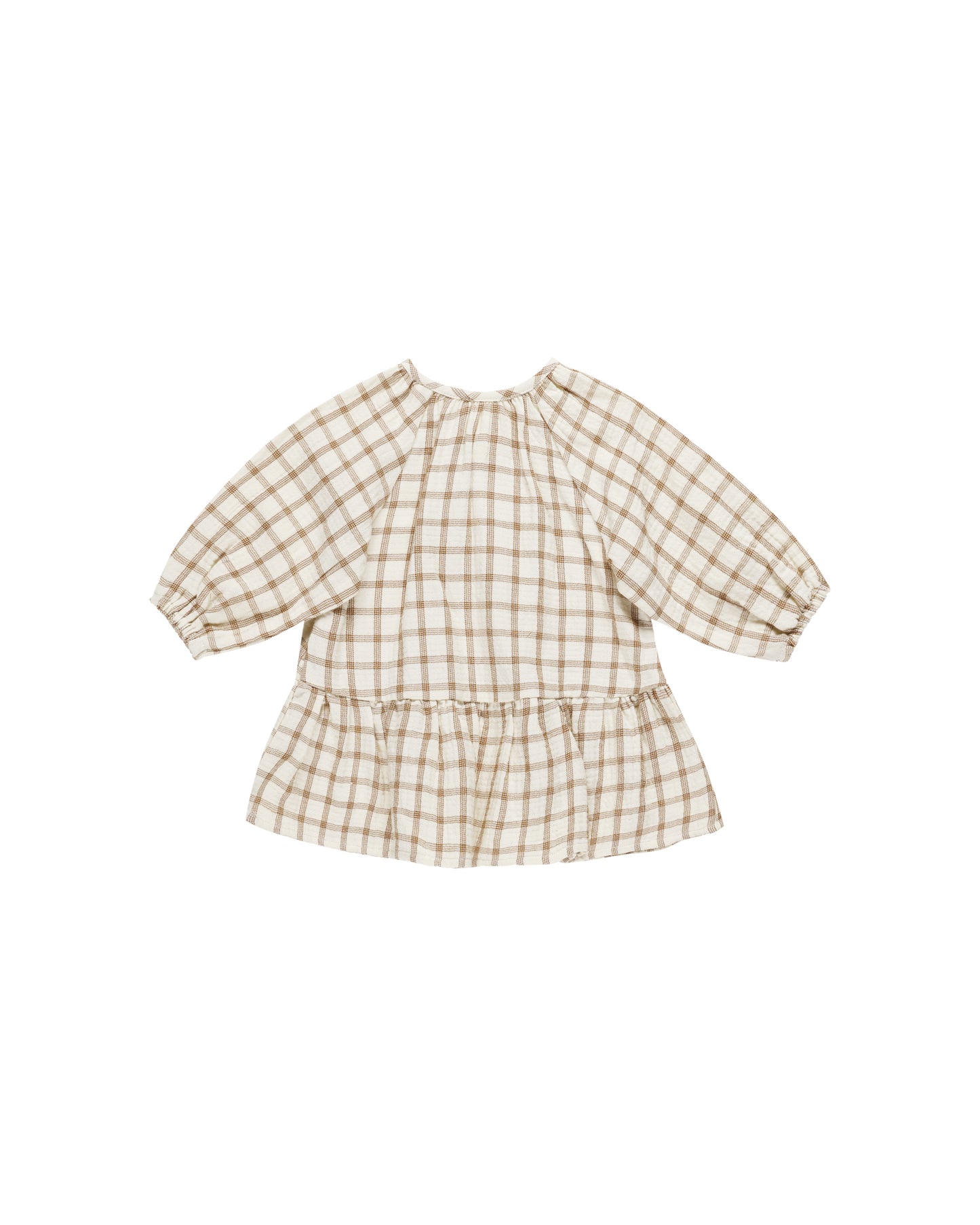 Lany Dress Cinnamon Plaid