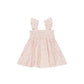 Smocked Jersey Dress || Pink Blossom