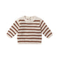 Rex Sweater || Cedar Stripe