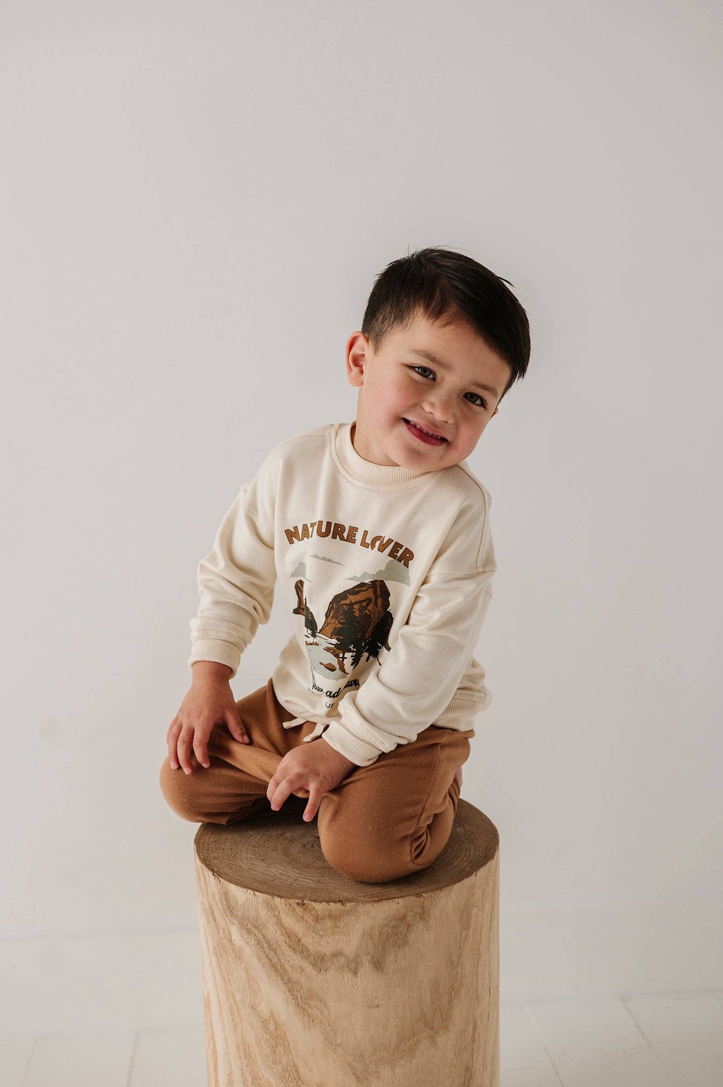 Boxy Sweatshirt: Nature Lover