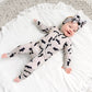 Vlad Gray Bats ZIP Bamboo Halloween Sleepies