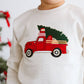 Christmas Truck Patch Sweatshirt - Natural - Boys Clothing