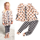 Lilith Pupmkin PEPLUM SET Kids Halloween Outfit: (runs big)