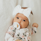 Baby Bling® Trimmed Classic Knot headband: white lace
