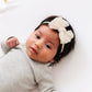 Baby Bling® Tulle Baby FAB® Skinny soft tulle bow headband: Pleated Black