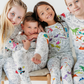 Unicorn Coloring Pajamas 2 piece set made from Bamboo