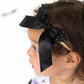 Glitter Bat Halloween Coquette Bow Baby Headband - Hair Bows