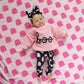 Boo Pink SWEATER Halloween Kids Top