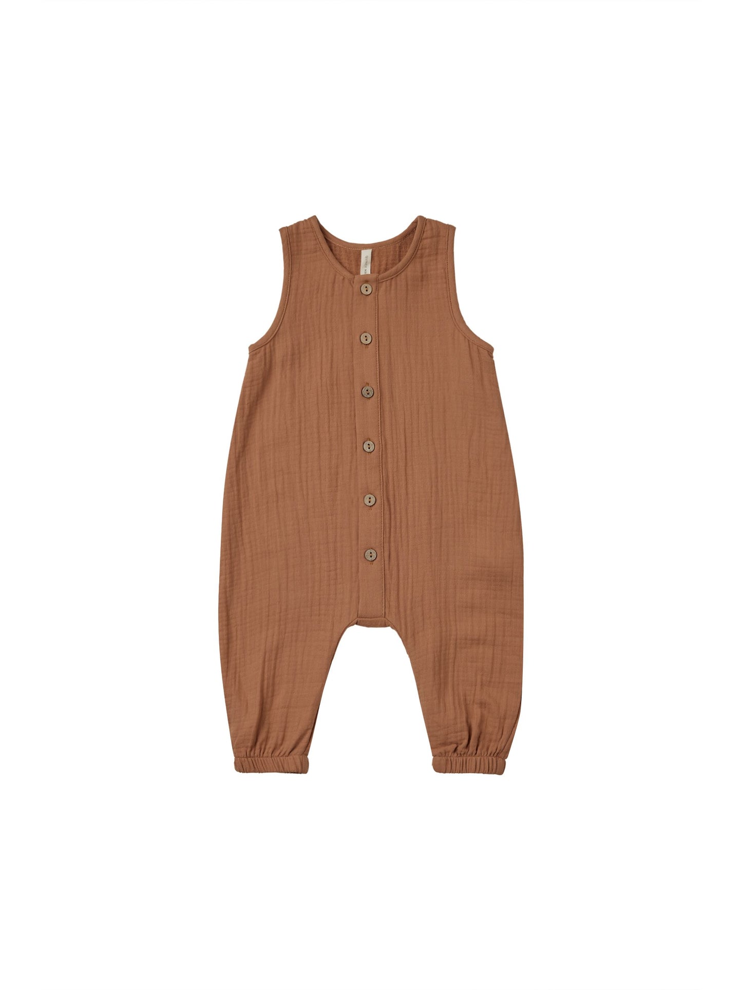 Woven Jumpsuit- Clay