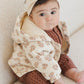 Hooded Woven Jacket || Daylily