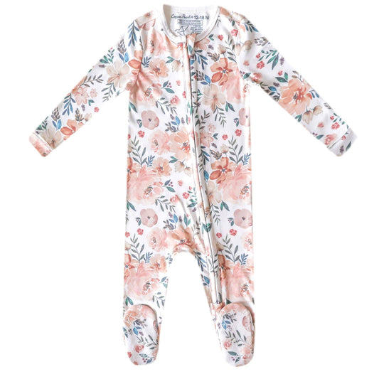 Zip-Up Footie Pajama - Autumn
