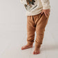 Slim Harems Bamboo/Cotton Baby/Kids Clothing Fall 2025: Caramel