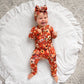 Auburn RUFFLE ZIP Bamboo Fall Sleepies Little