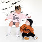 Glitter Bat Halloween Coquette Bow Clip - Hair Bows