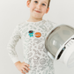Space Coloring Pajamas 2 piece set made from Bamboo
