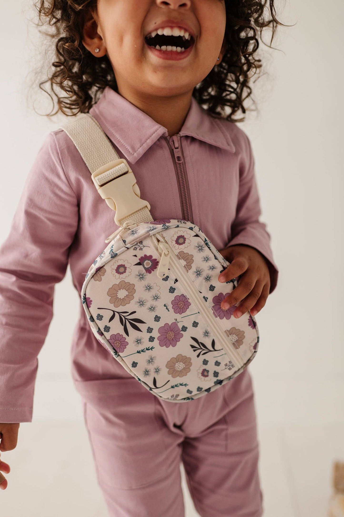 Mini Belt Bag: Winter Floral / OS