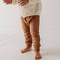 Slim Harems Bamboo/Cotton Baby/Kids Clothing Fall 2025: Caramel