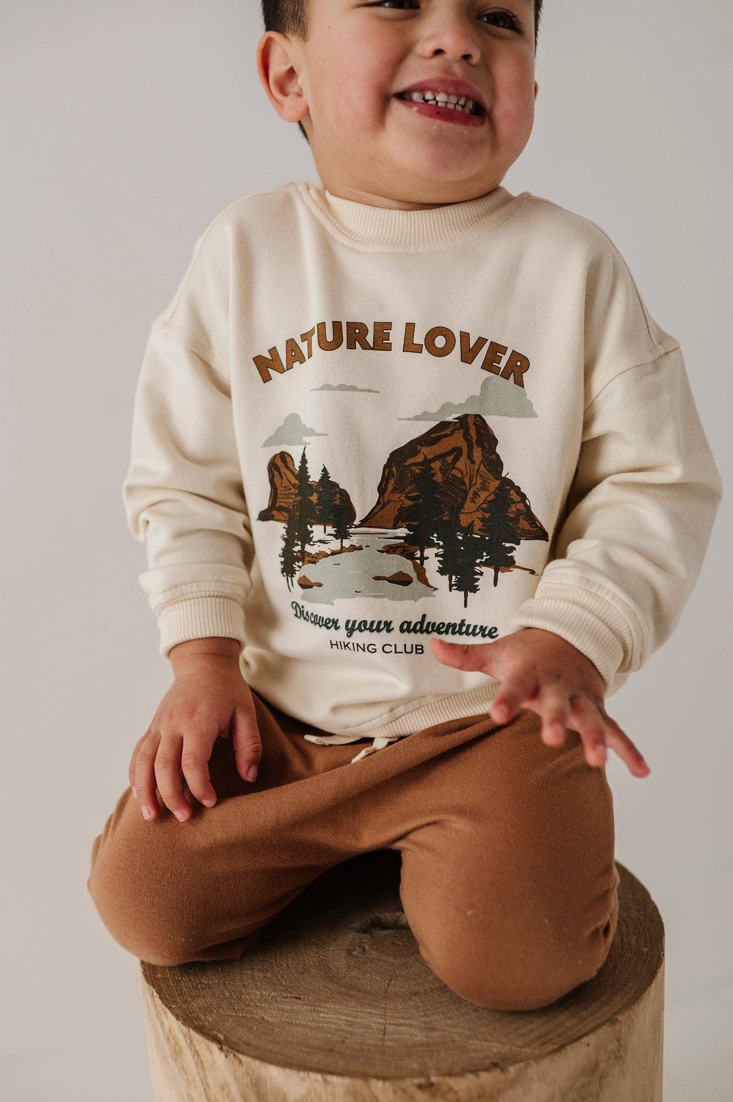 Boxy Sweatshirt: Nature Lover