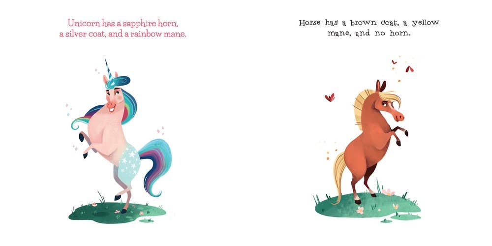 Unicorn and Horse are Friends