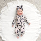 Vlad Gray Bats ZIP Bamboo Halloween Sleepies