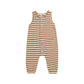waffle jumpsuit || clay stripe