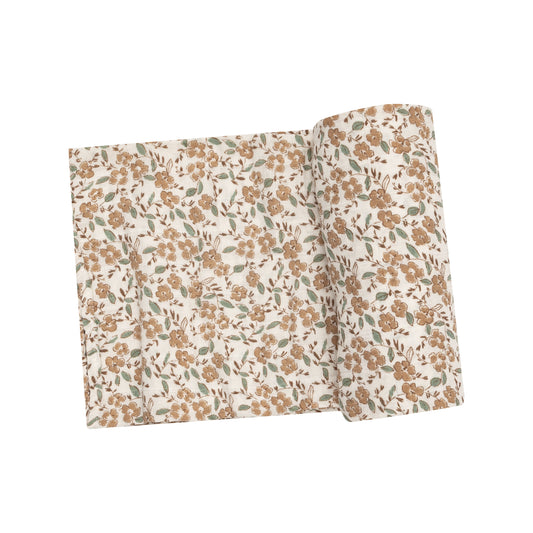 Swaddle- Bitty Brown Floral