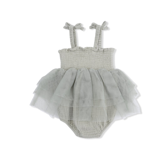 Solid Muslin Desert Green - Tutu Bubble