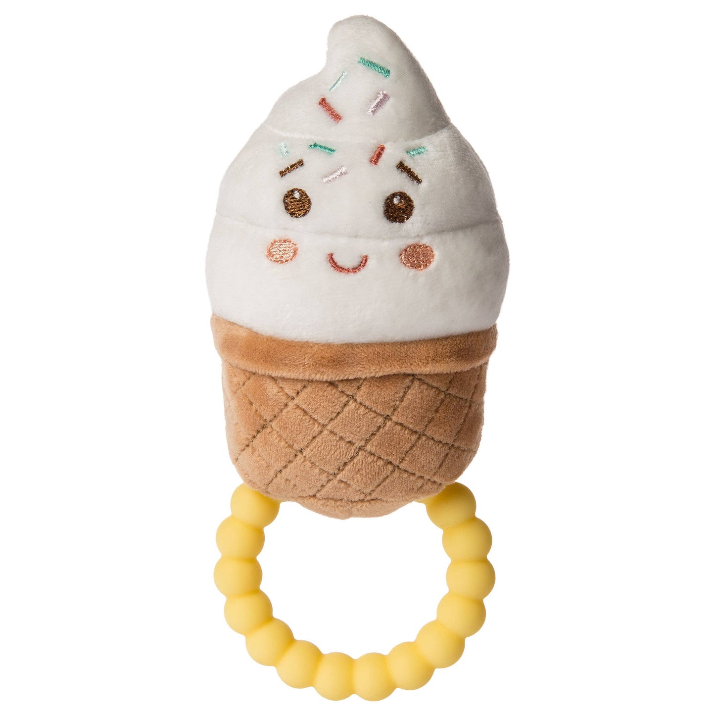 Sweet Soothie Sprinkly Ice Cream Teether Rattle