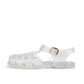 JELLY SANDAL: Silver Glitter